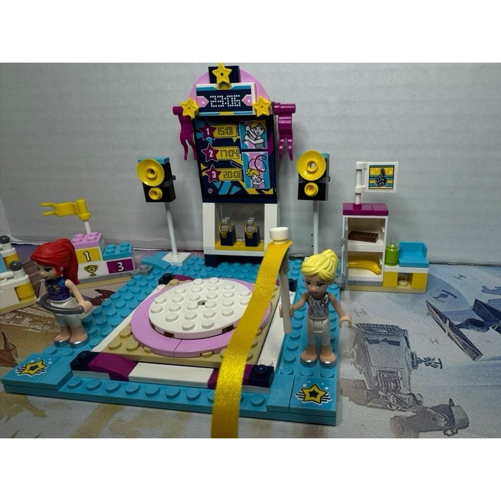 LEGO Friends Stephanie's Gymnastics Show 41372 Complete Set - No Box No Manuals